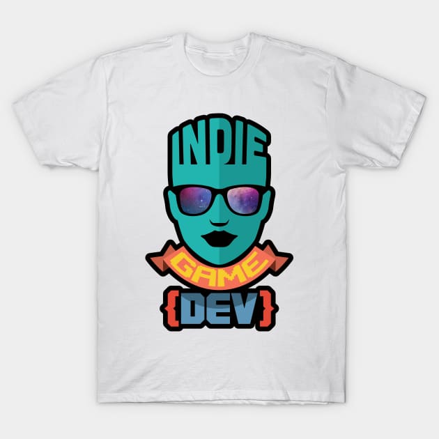 Indie Game Dev Girl T-Shirt by Silurostudio